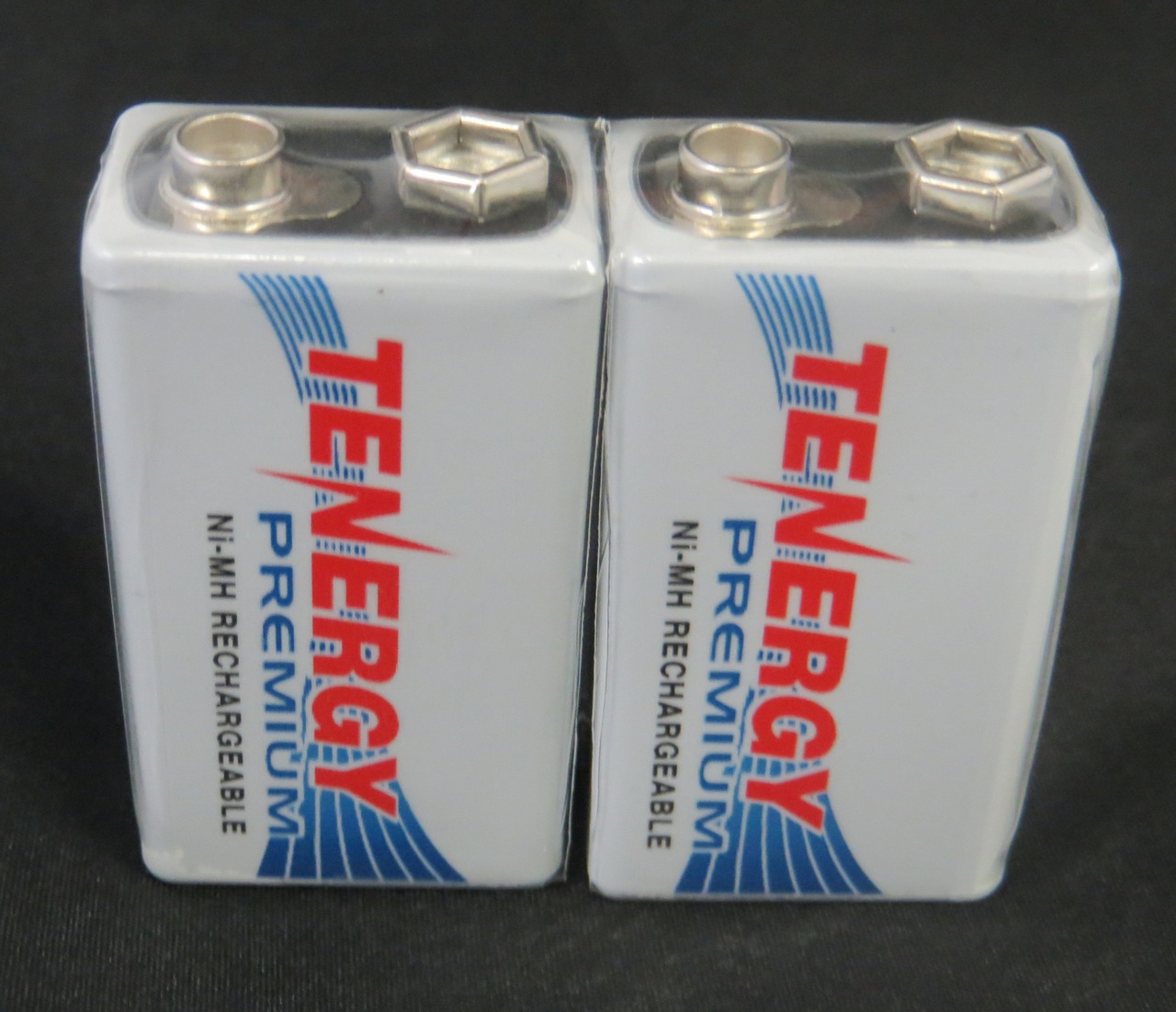 Tenergy Premium 9V NiMH 200mAh MAh Rechargeable Batteries - 2 Pack + FREE SHIPPING!