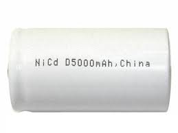 NiCD D Size 5000mAh High Capacity Rechargeable Battery