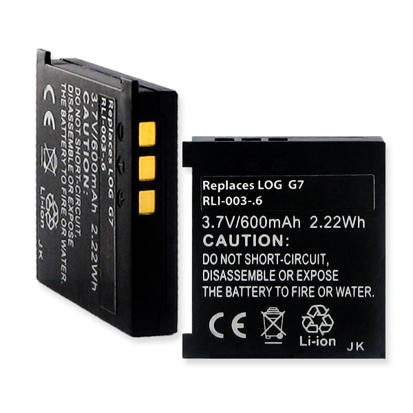 LOGITECH G7 LI-ION 600mAh Remote Control Battery