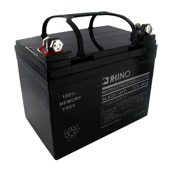 Sealed Lead Acid Battery 12 Volt 35 Amp Hour(Flag Connectors) + FREE SHIPPING