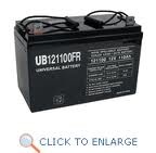 UB121100 12 Volt 110 AMP SLA/AGM Battery With L Connector
