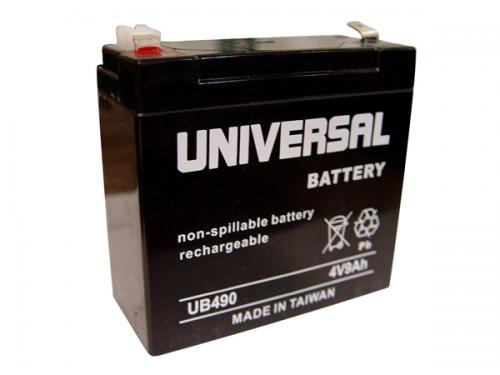 UB490 4 Volt 9 AMP SLA/AGM Battery