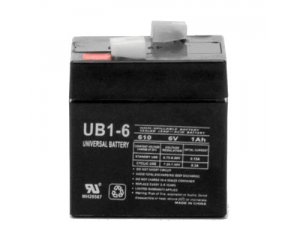 UB610 6 Volt 1 AMP SLA/AGM Battery