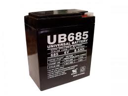 UB685 6 Volt 8.5 AMP SLA/AGM Battery