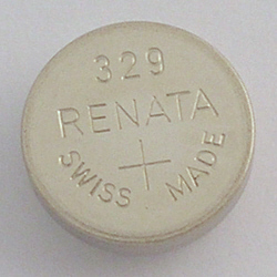 Renata 329 - SR731 Silver Oxide Button Battery 1.55V