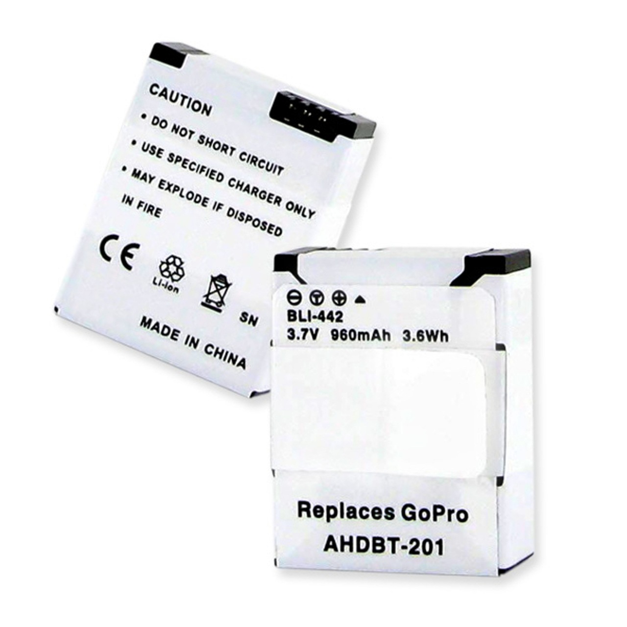GOPRO AHDBT HERO 3  3.7V 960MAH Battery + Free Shipping