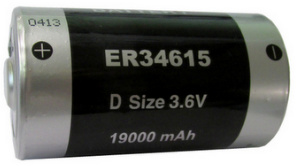 Titus D Size 3.6V ER34615FAX Lithium Battery With Axial Wire Leads - 20 Pack + Free Shipping!