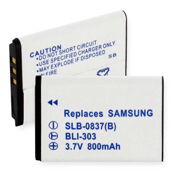 SAMSUNG 0837B LI-ION 800mAh Video Battery