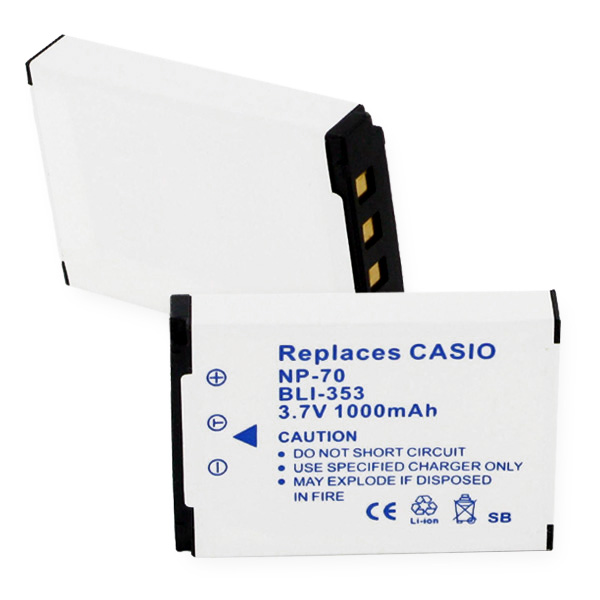 CASIO NP-70 LI-ION 1000mAh Video Battery