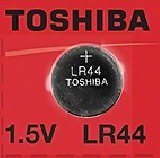 Toshiba LR44 - A76 Alkaline Button Battery 1.5V