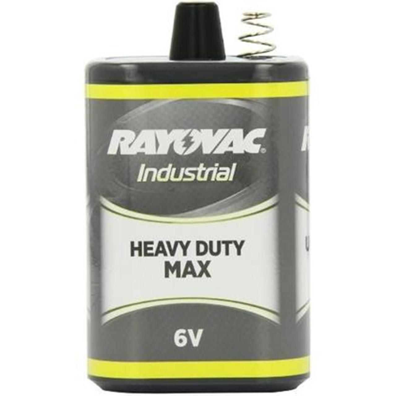 Rayovac 6V-HDM Industrial Heavy Duty Max 6V Spring Top Lantern Battery + FREE SHIPPING