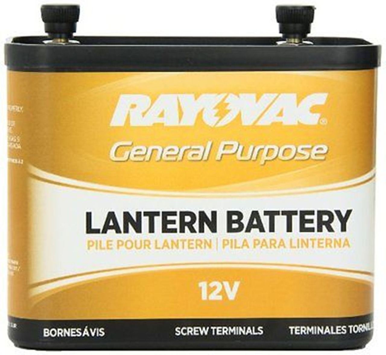 Rayovac 926  12V Alkaline Lantern Battery With Screw Terminals + FREE SHIPPING