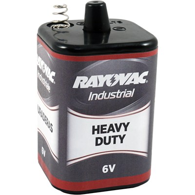 Rayovac 6V-HD Industrial 6V  Lantern Battery With Spring Terminals + FREE SHIPPING